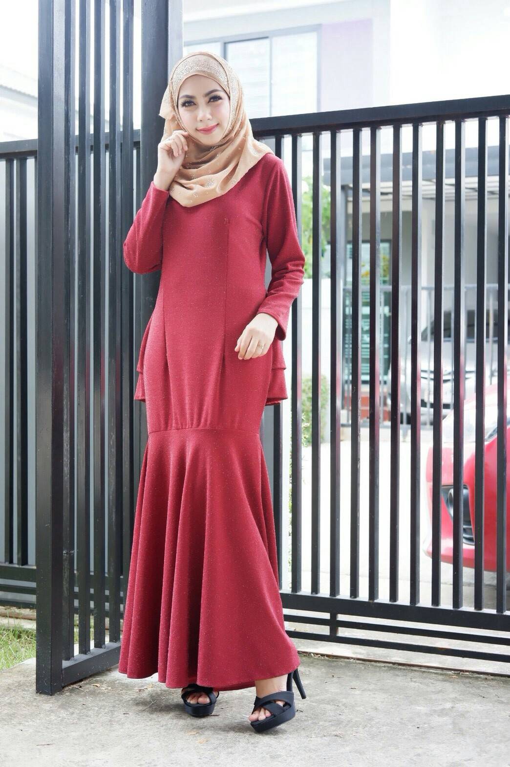 เดรสยาวทรงหางปลา