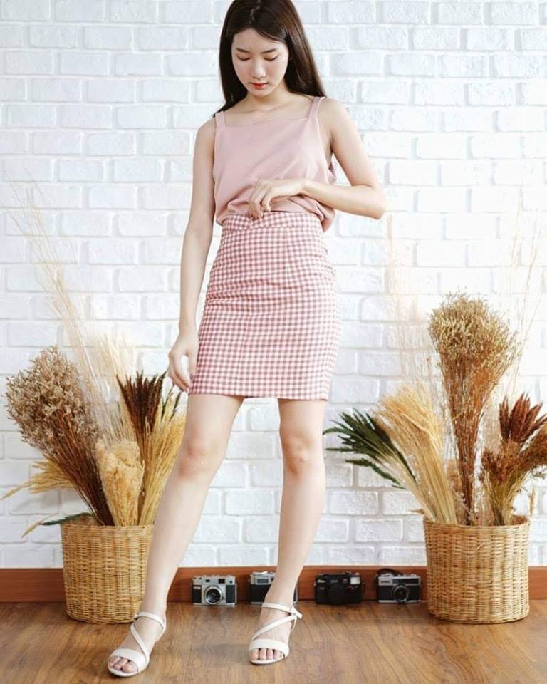 กระโปรงทรง Tube