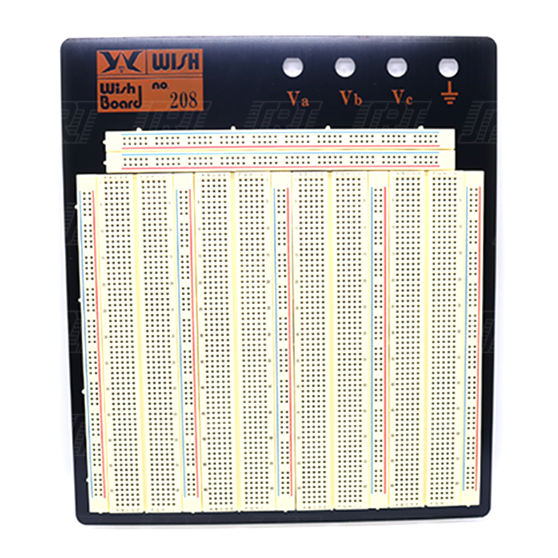 แผงต่อทดลองวงจร(Bread board) ขนาดต่างๆ จากแบรนด์ WISH BOARD WBU