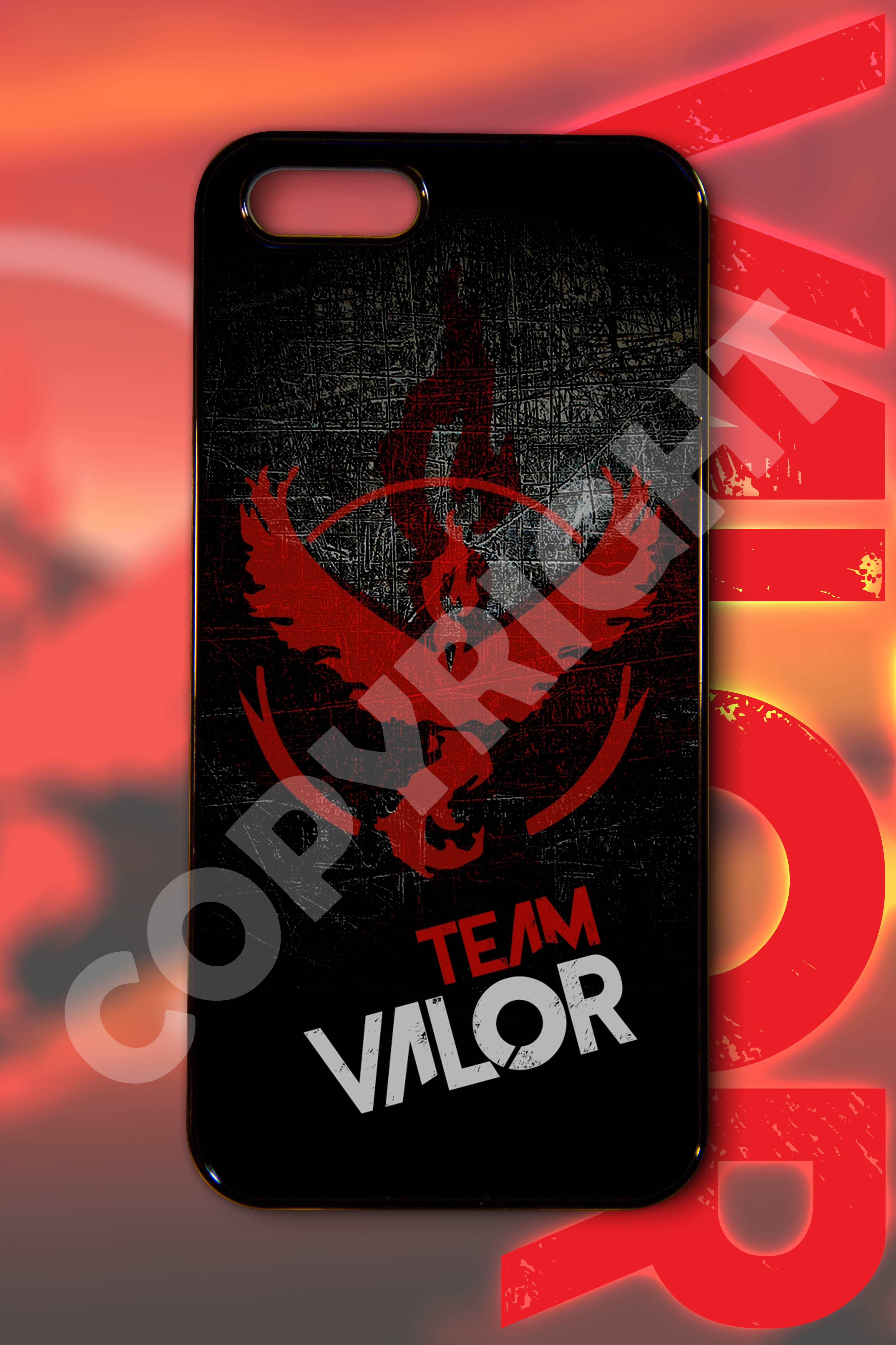 เคสลาย โปเกม่อน Team valor