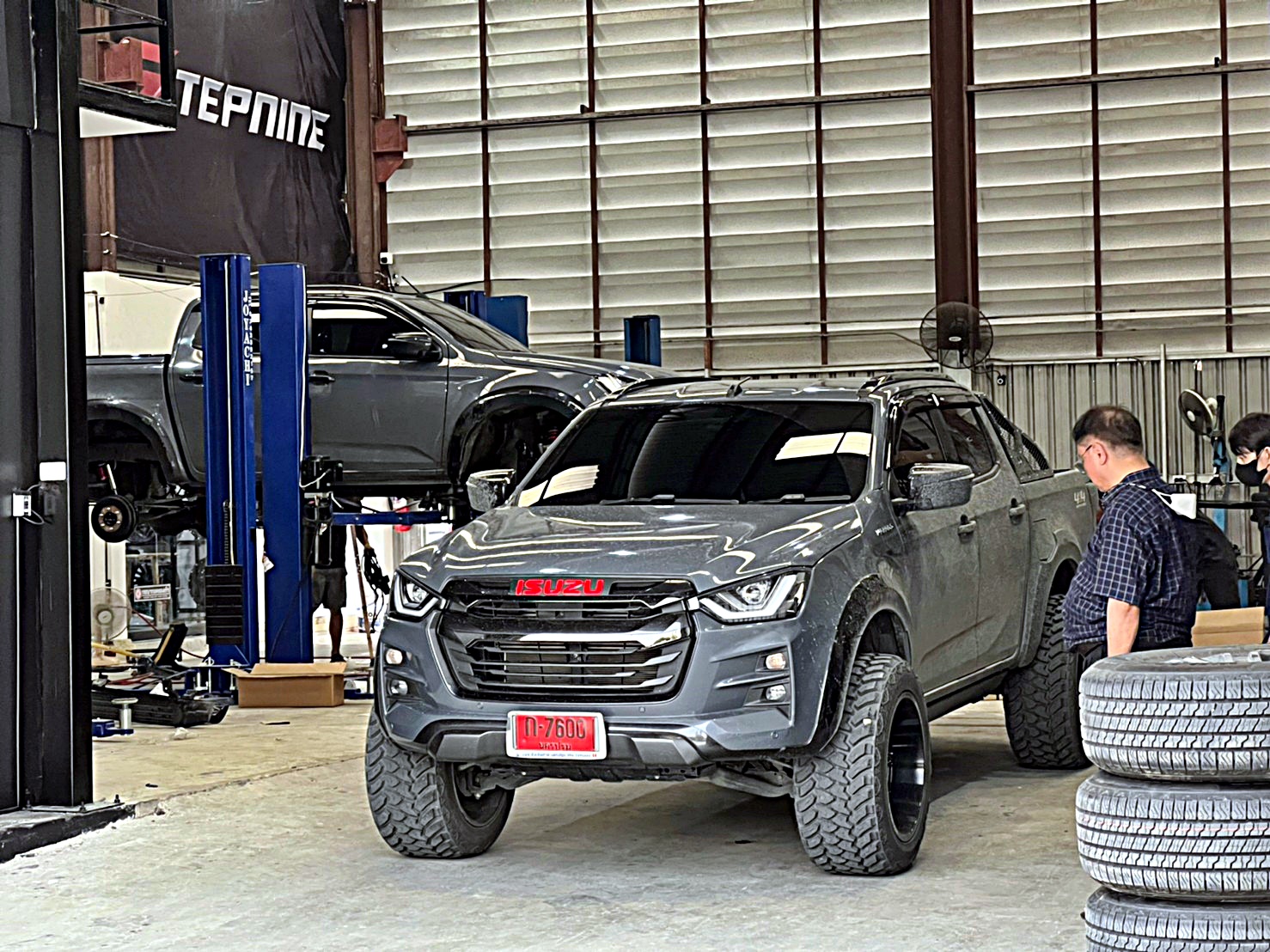 D_MAX_ทะเบียนนครปฐม ทำทรงเมกาที่ STEP9