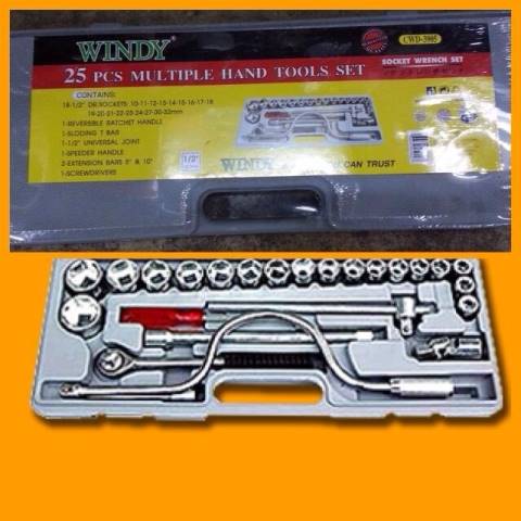 ชุดบล็อก 25 ตัว/ชุด "Windy"