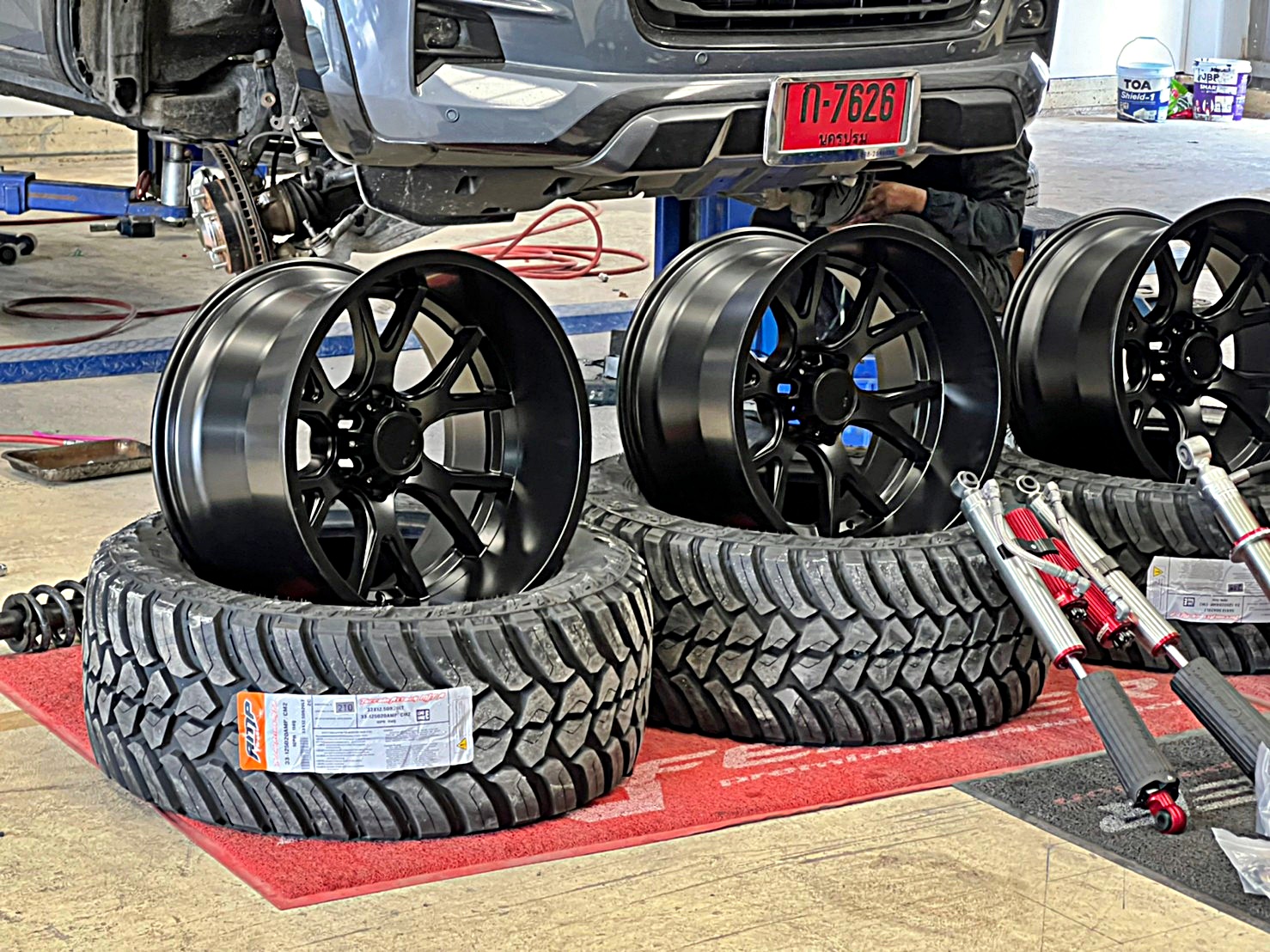 D_MAX_ทะเบียนนครปฐม ทำทรงเมกาที่ STEP9