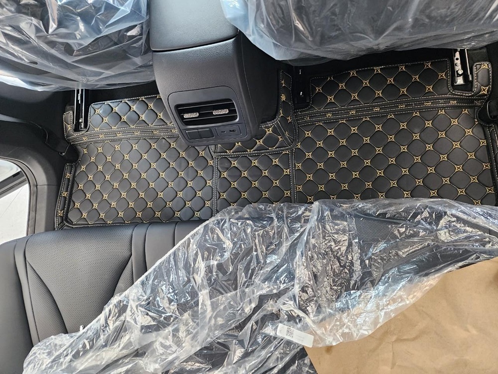 พรมปูพื้นรถยนต์ 6D OMODA C5 EV พรม6D VIP QJ โอโมดา ซี5 ลายสตาร์ แบบหนาพิเศษ เข้ารูป เต็มคัน