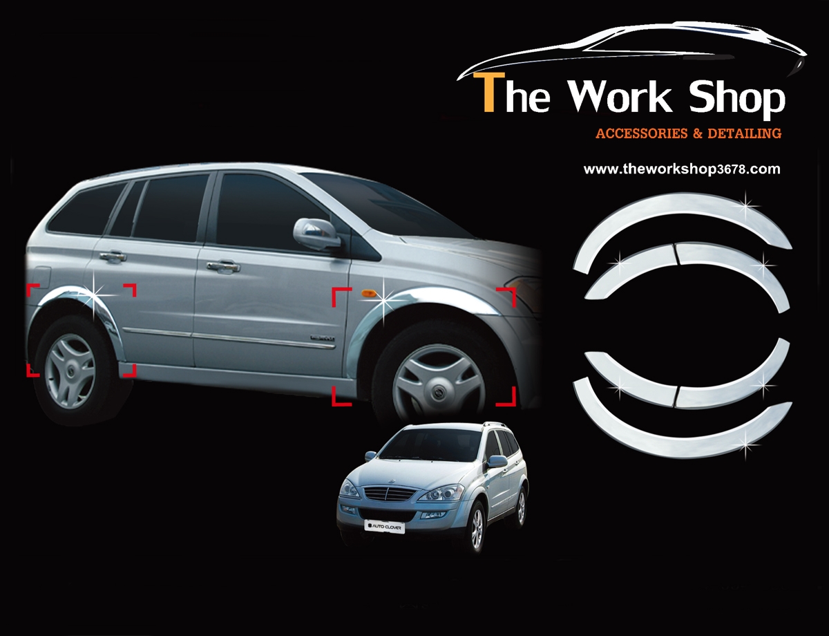 Fender Molding for Kyron ( โครเมี่ยมแต่งซุ้มล้อ )