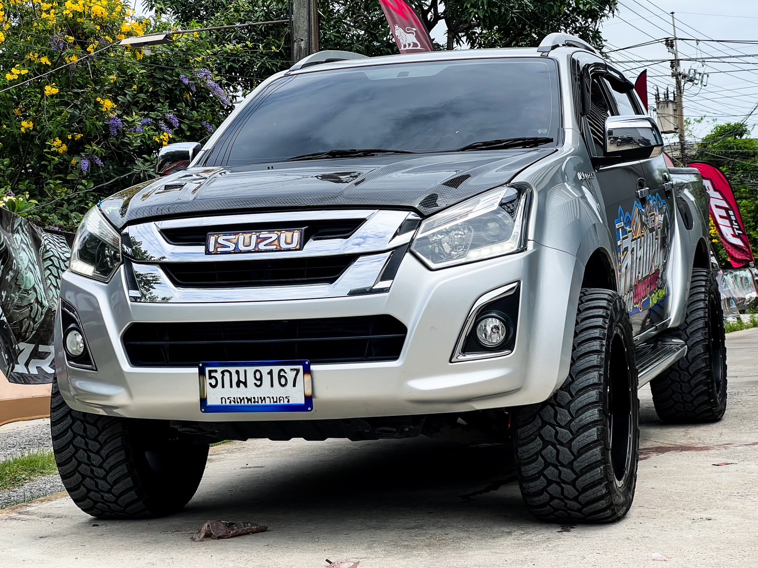 จากรถซิ่ง เปลี่ยนแนวเป็นรถแต่งแนวเมกา 🇺🇸 D-MAX ทรงเมกา
