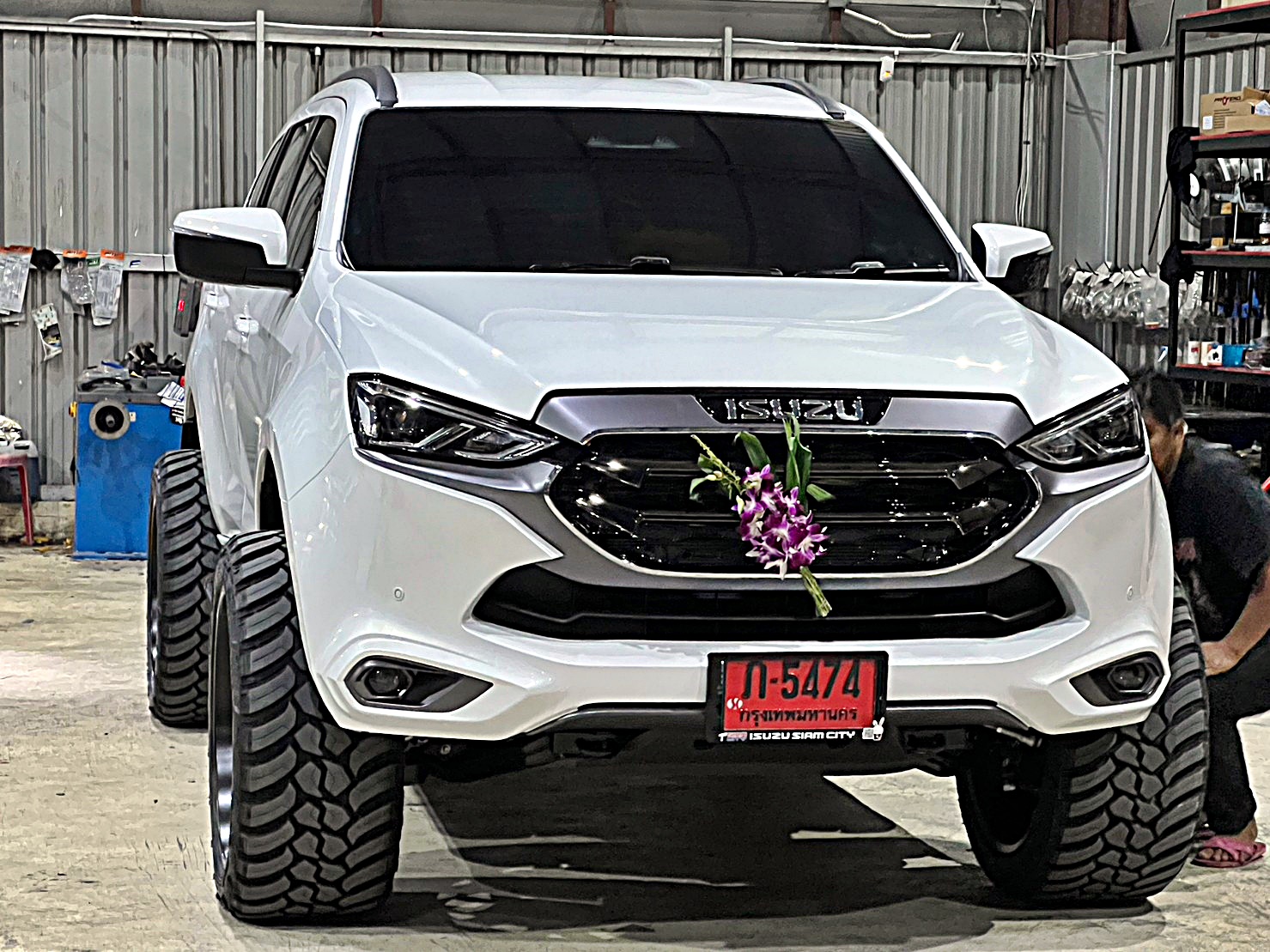 ล้อแท้ HOSTILE H113 ขอบ22 ใส่ MU-X แต่งเมกา