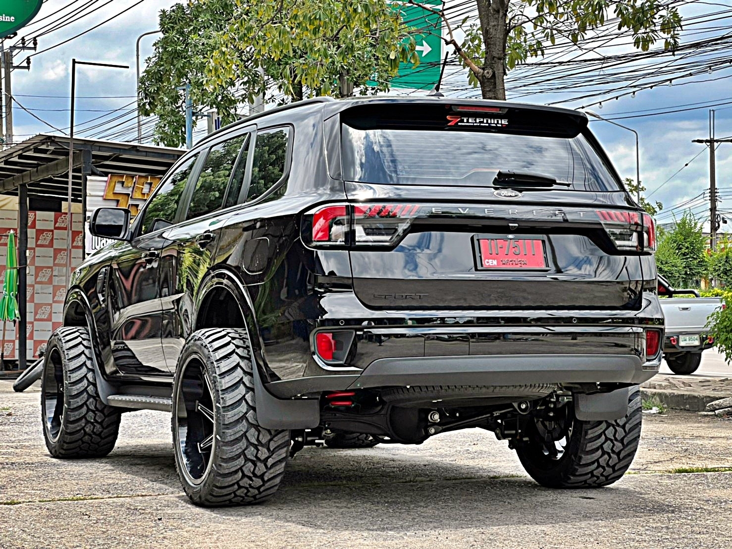 #TOYOTA_LEGENDER_จองคิวจากชัยนาท ไม่ยก ใส่ล้อออฟลบ