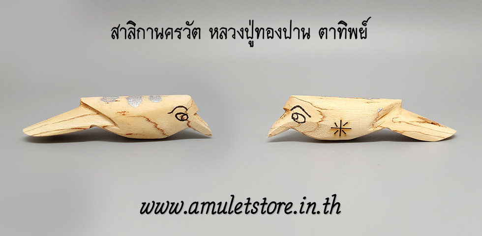 สาลิกานครวัต หลวงปู่ทองปาน ตาทิพย์ วัดบ้านคำปลาขาว จ.สกลนคร