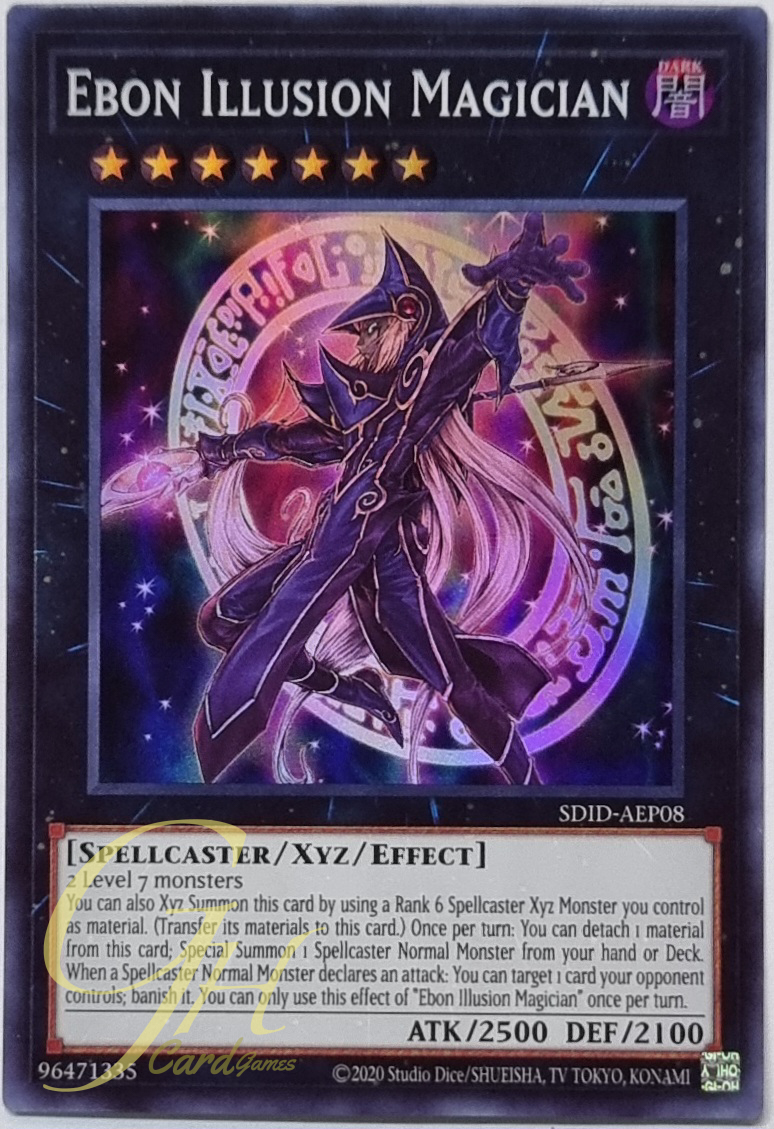 Yugioh [SDID-AEP08] Ebon Illusion Magician (Super Rare)