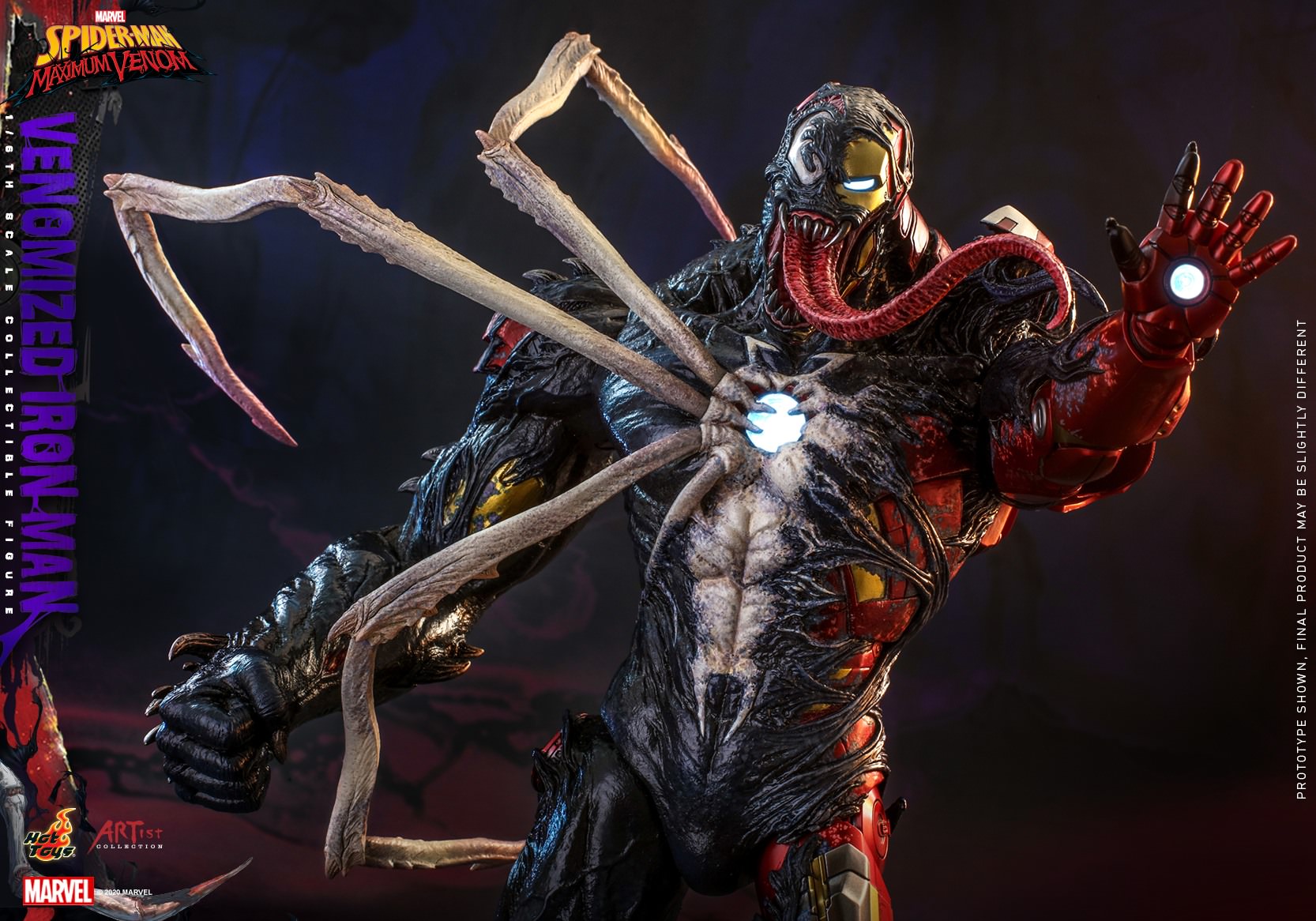 HOT TOYS AC 4 SPIDER-MAN : MAXIMUM VENOM – VENOMIZED IRON MAN