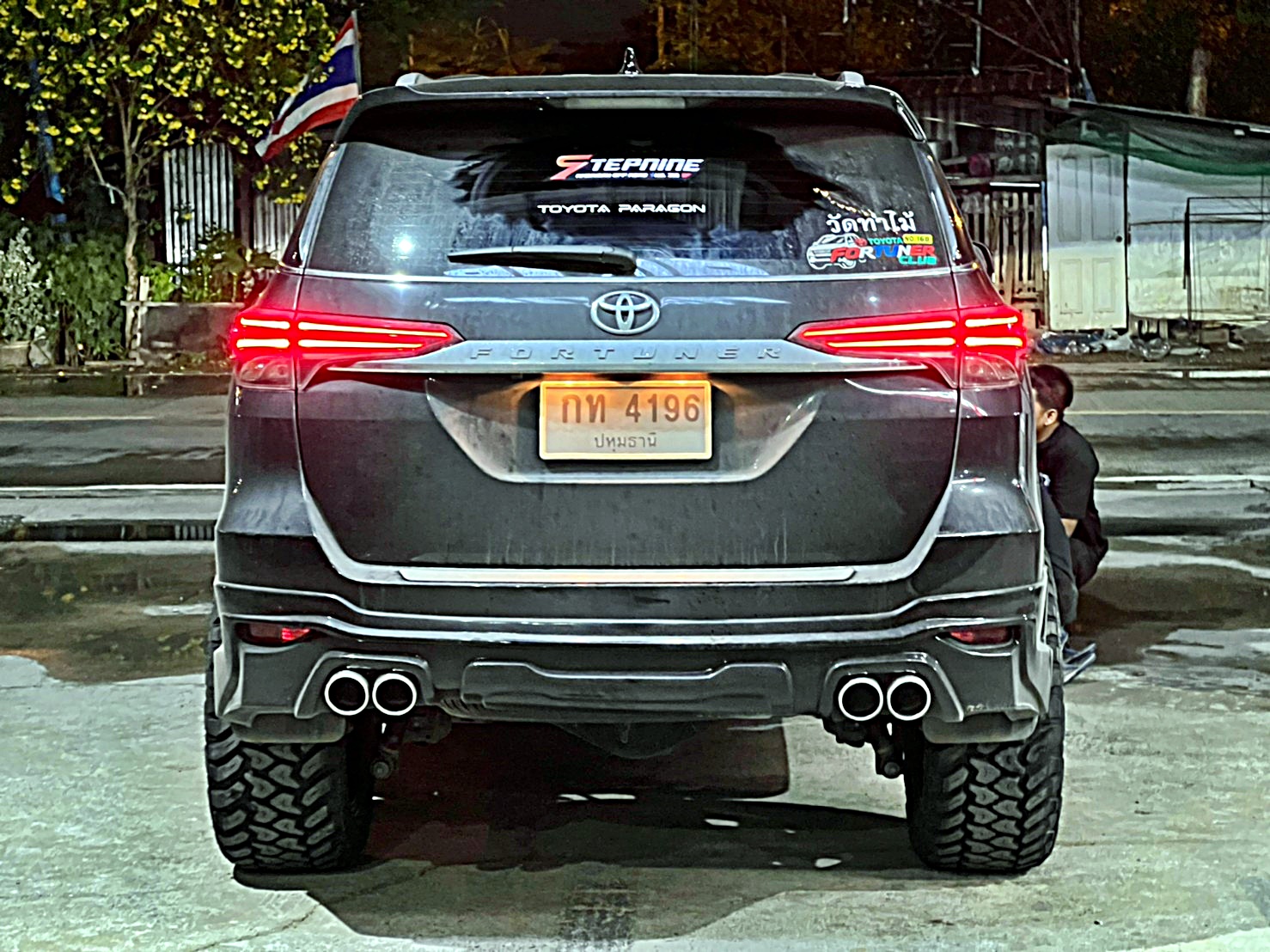 TOYOTA_FORTUNER_จองคิวมาจากปทุมธานี ทำทรงเมกาที่ STEP9