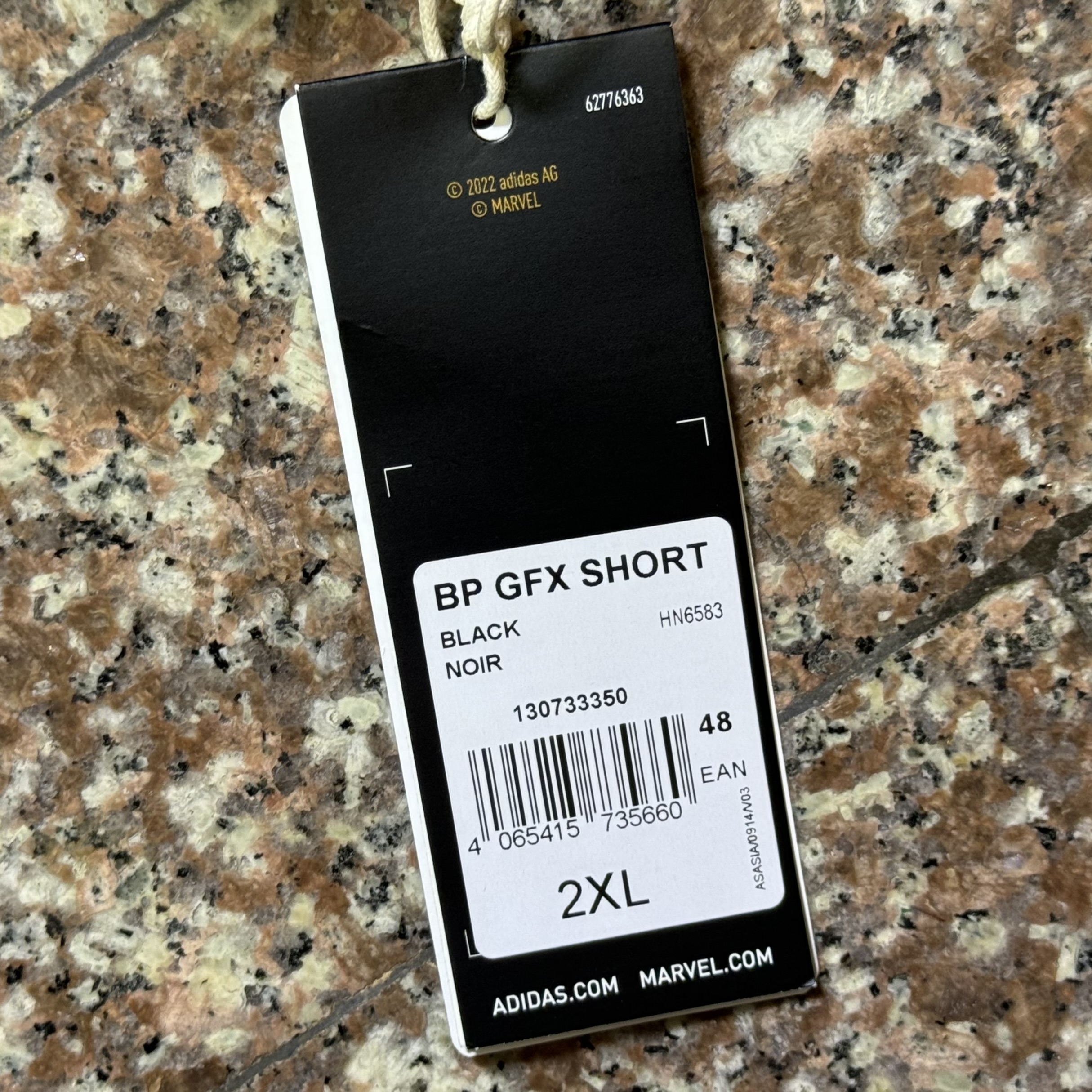 กางเกงวิ่ง Adidas X Marvel ‘Black Panther’ Graphic Shorts (S)