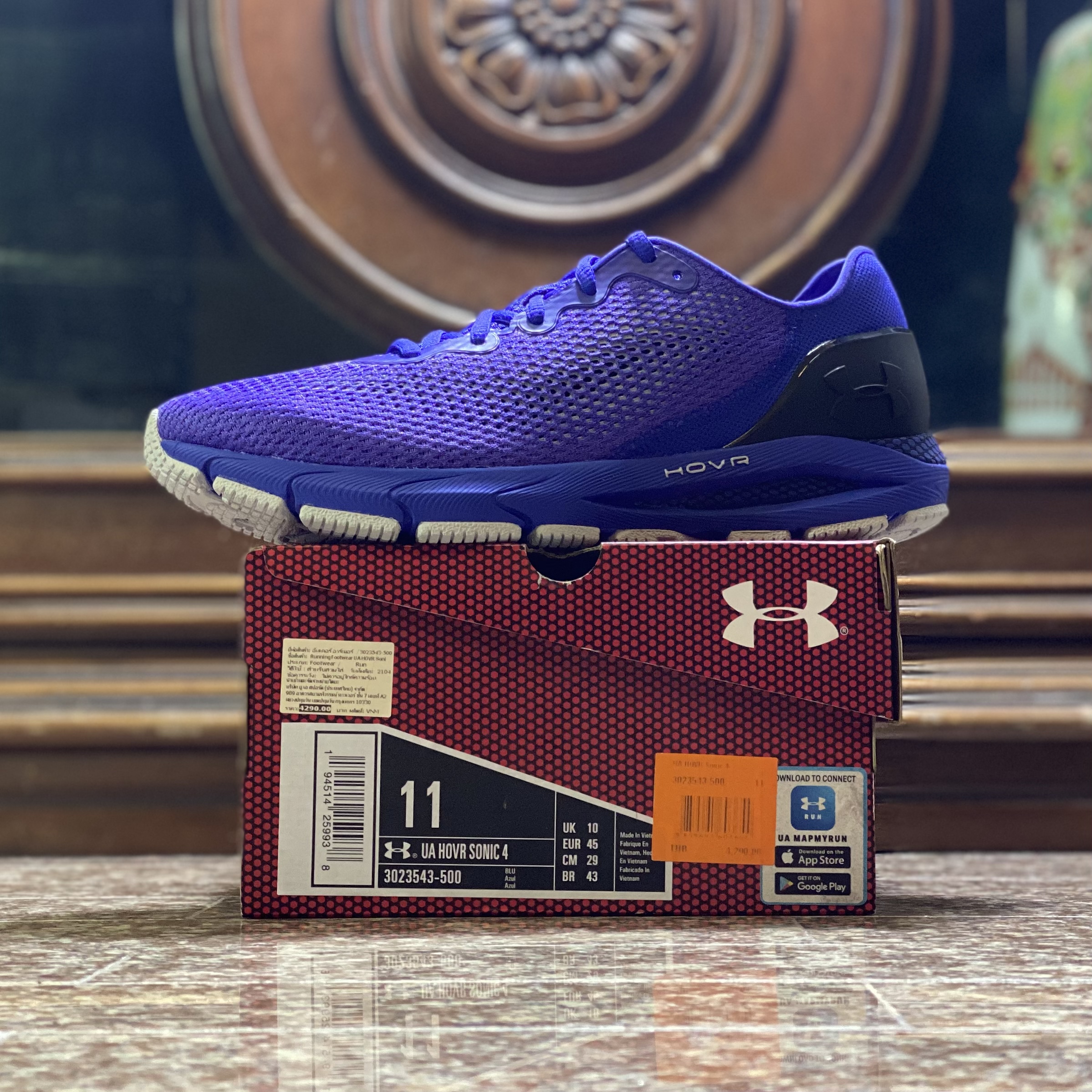 รองเท้าวิ่ง Under Armour HOVR Sonic 4 (M8/8.5US)