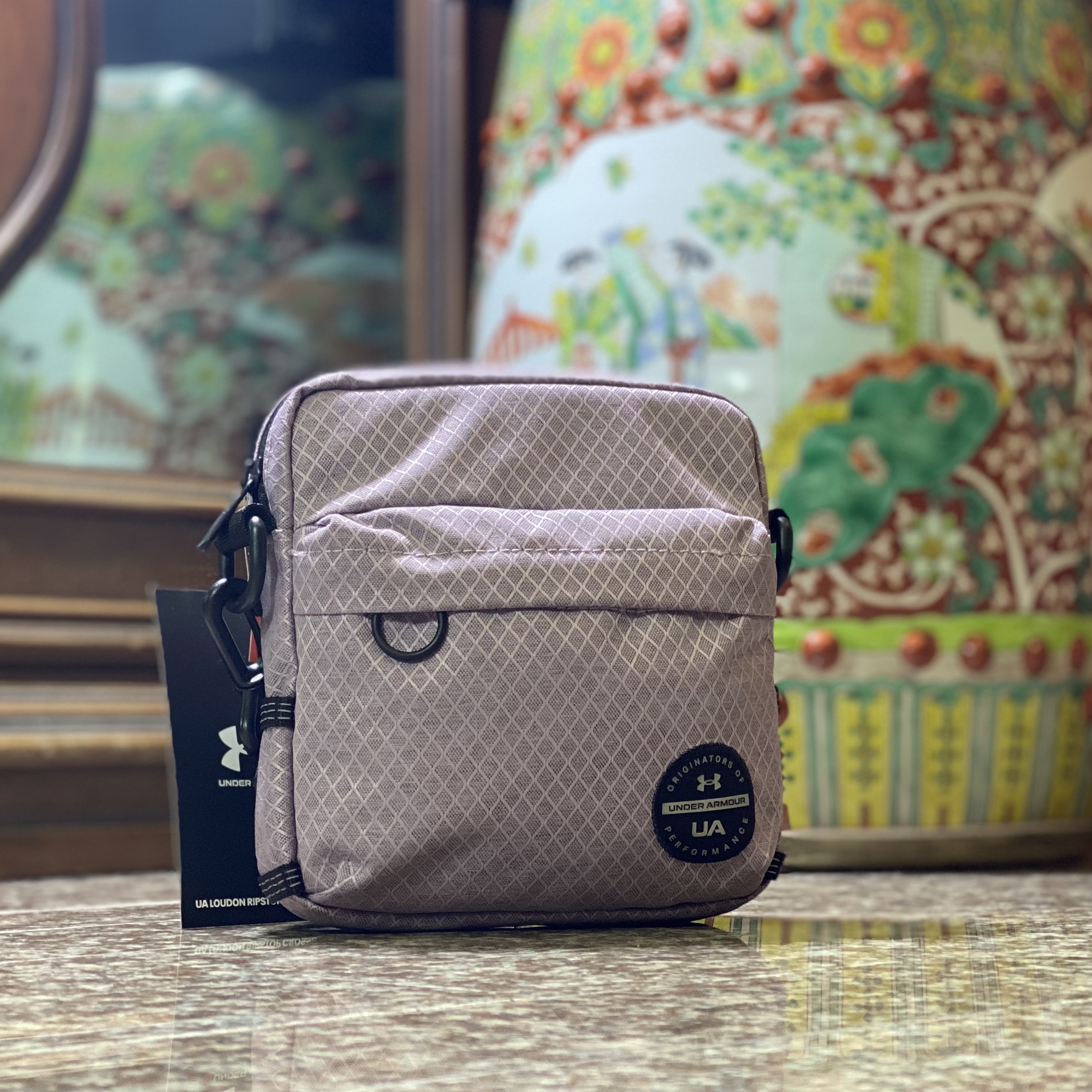 กระเป๋า Under Armour Loudon Ripstop Crossbody Bag ‘RoseGold’