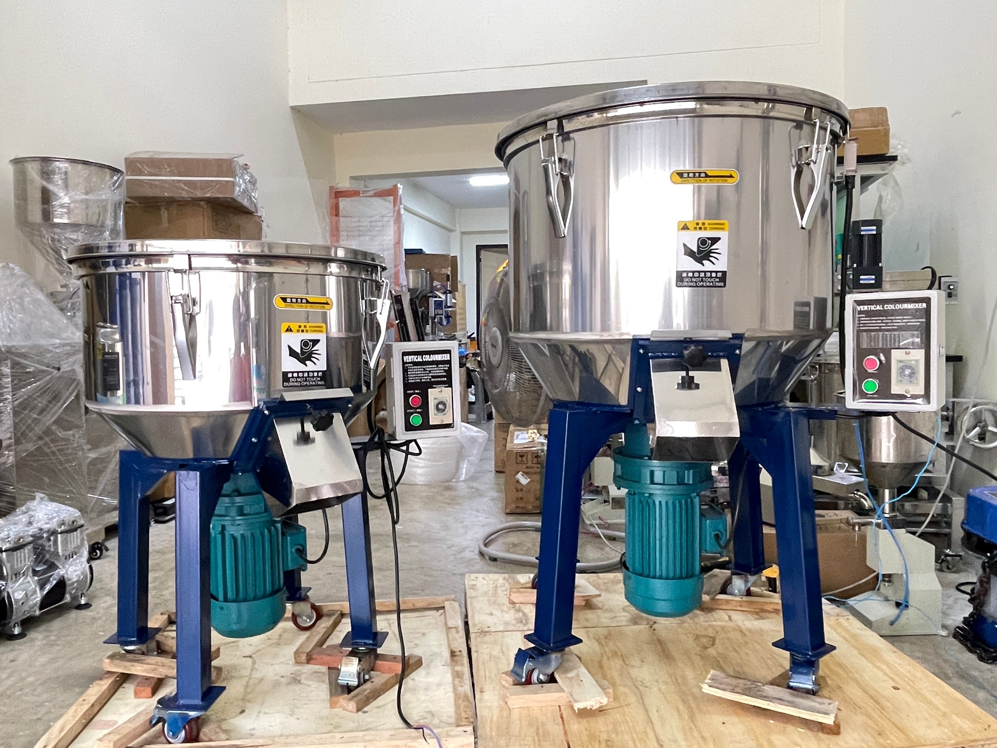 เครื่องผสมอเนกประสงค์ ผสมอาหาร ผสมยา ผสมเม็ดพลาสติก และอื่นๆ MM1 stainless steel mixer