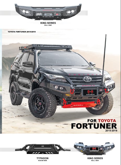 KING SERIES BULL BAR TOYOTA FORTUNER 15-19