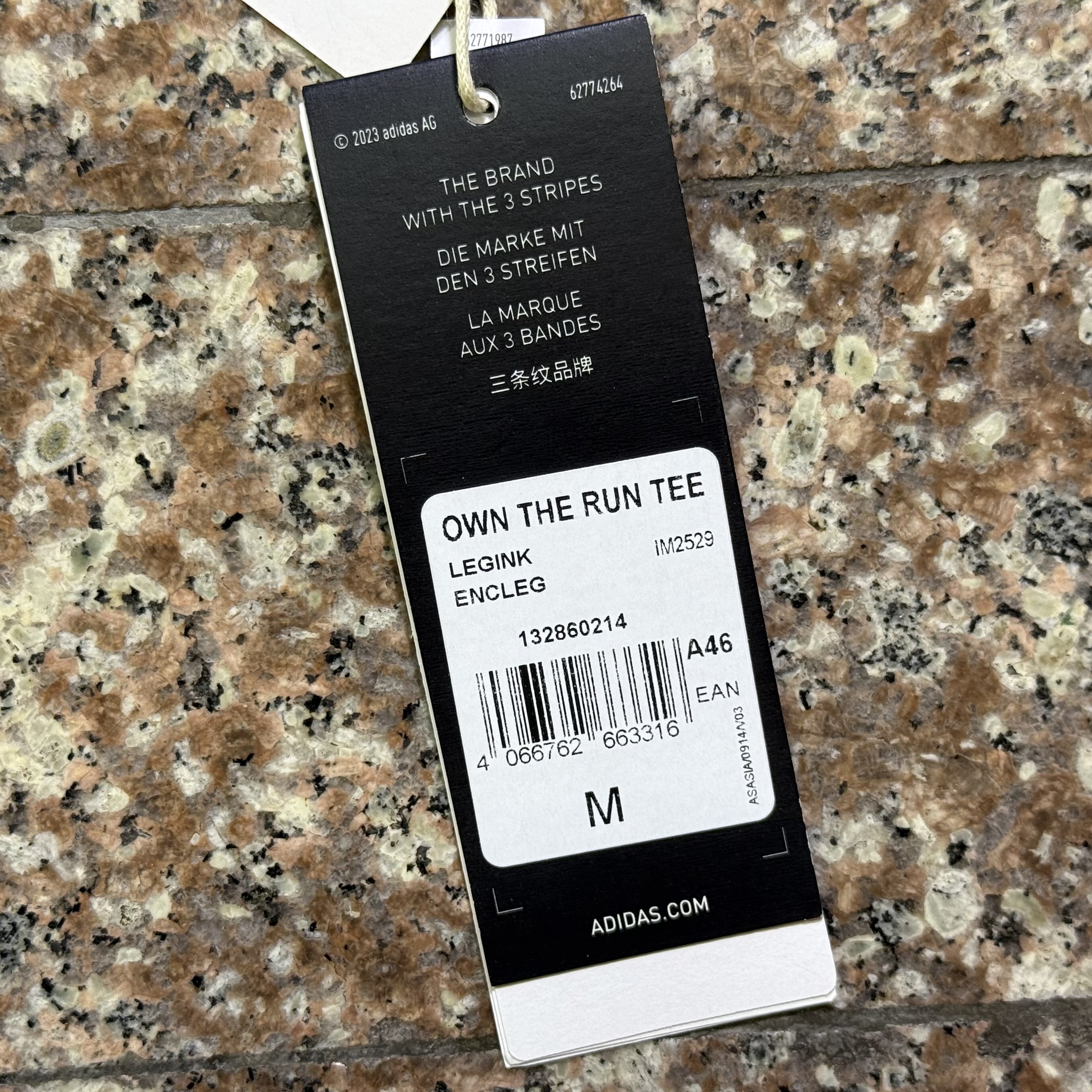 เสื้อวิ่ง Adidas OTR Running Shirt ‘LEGEND INK’ (M)