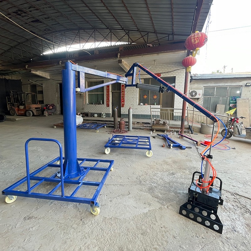 16906 📢 เครื่องหยิบจับด้วยลม รุ่น ST-100 ช่วยจับถุงปูน ถุงกระสอบ ถุงทราย เข้า-ออกสะดวก