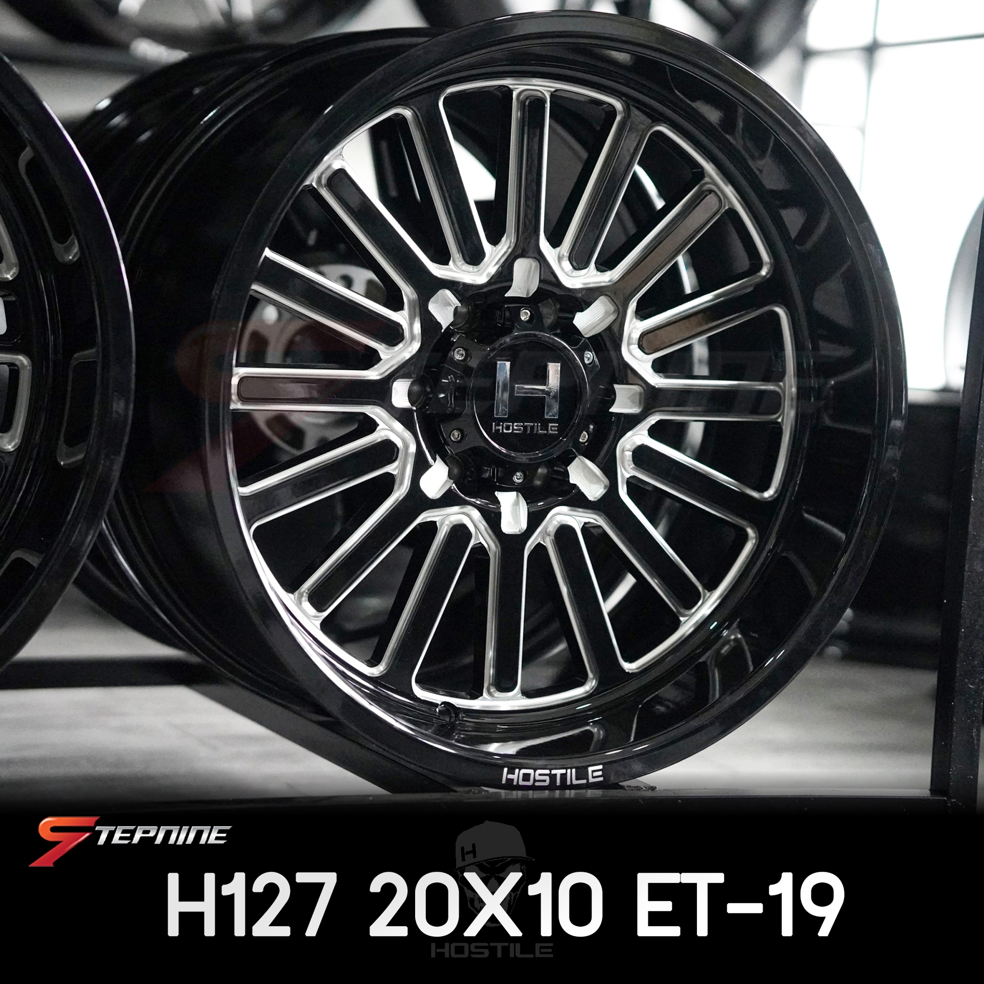 HOSTILE H127 ล้อแท้ จากอเมริกา นำเข้าเจ้าเดียว โดย Step9
