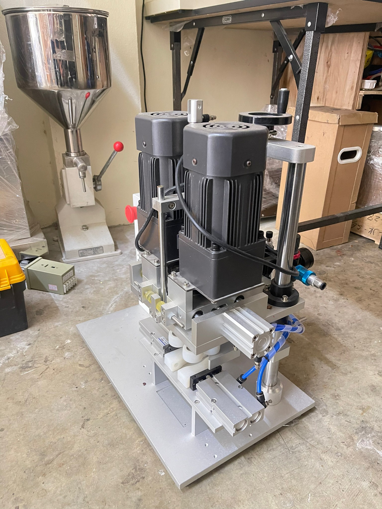 18106 เครื่องหมุนฝาขวด เครื่องหมุนฝาเกลียว WT-90XG