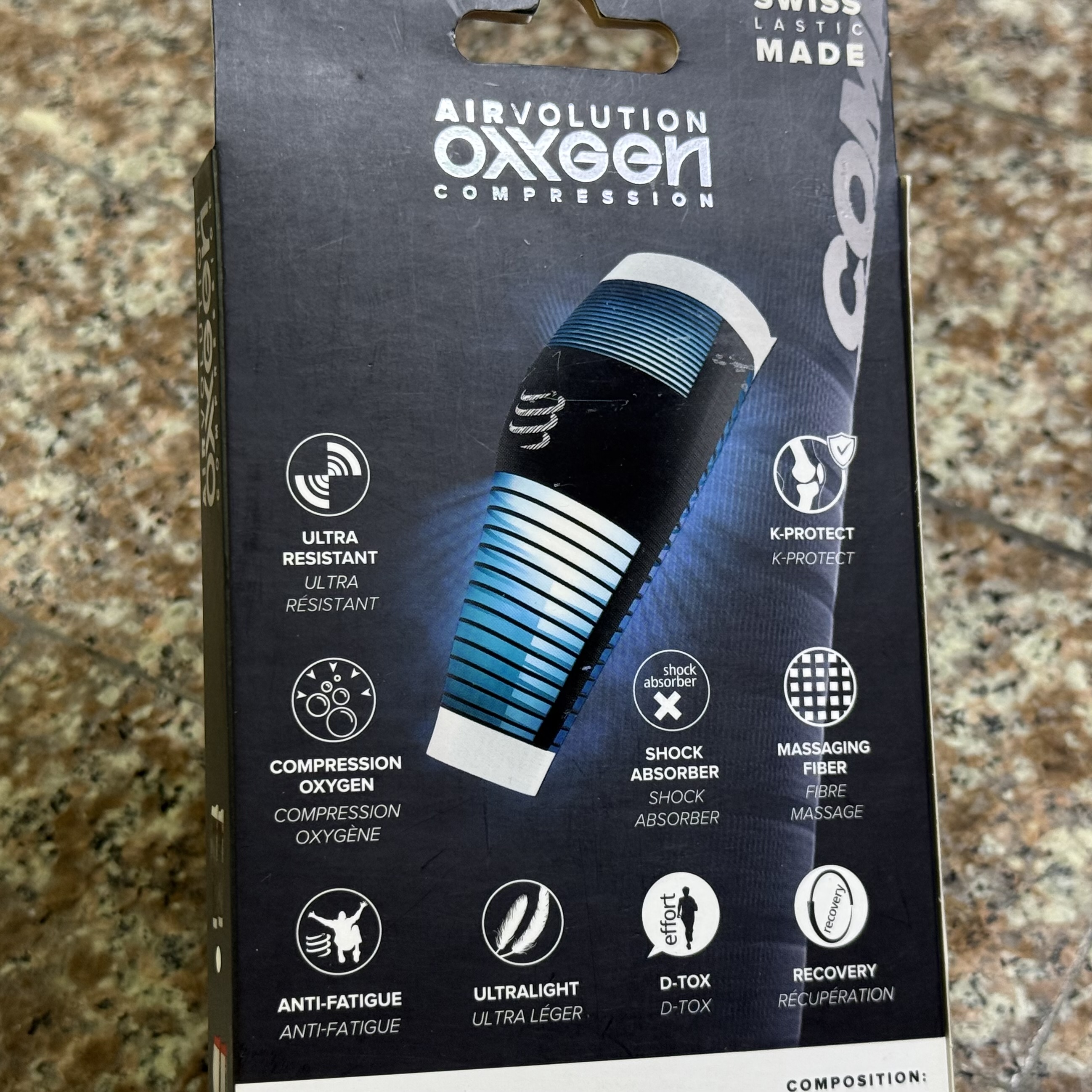 ซัพพอร์ตน่อง Compressport R2 Oxygen Calf Sleeve (T3,T4)