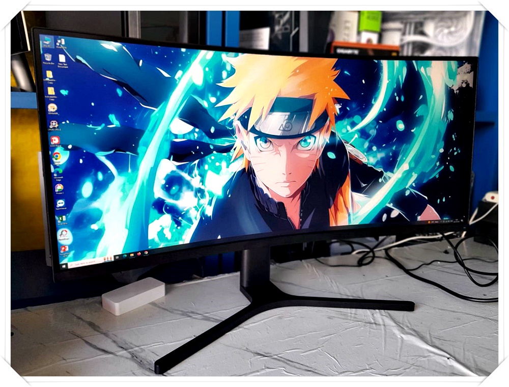 (* มือ 2) จอมอนิเตอร์ 34 " Xiaomi Mi Curved Gaming Monitor 4K (144Hz)
