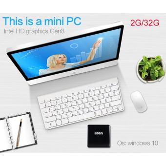 Windows 10 Z8350 สี่แกนแรม 2 กรัมรอม 32 กรัม USB3.0 HDMI อินเตอร์เน็ตไร้สายมินิ RJ45 พอร์ตมินิ - พีซี - นานาชาติ