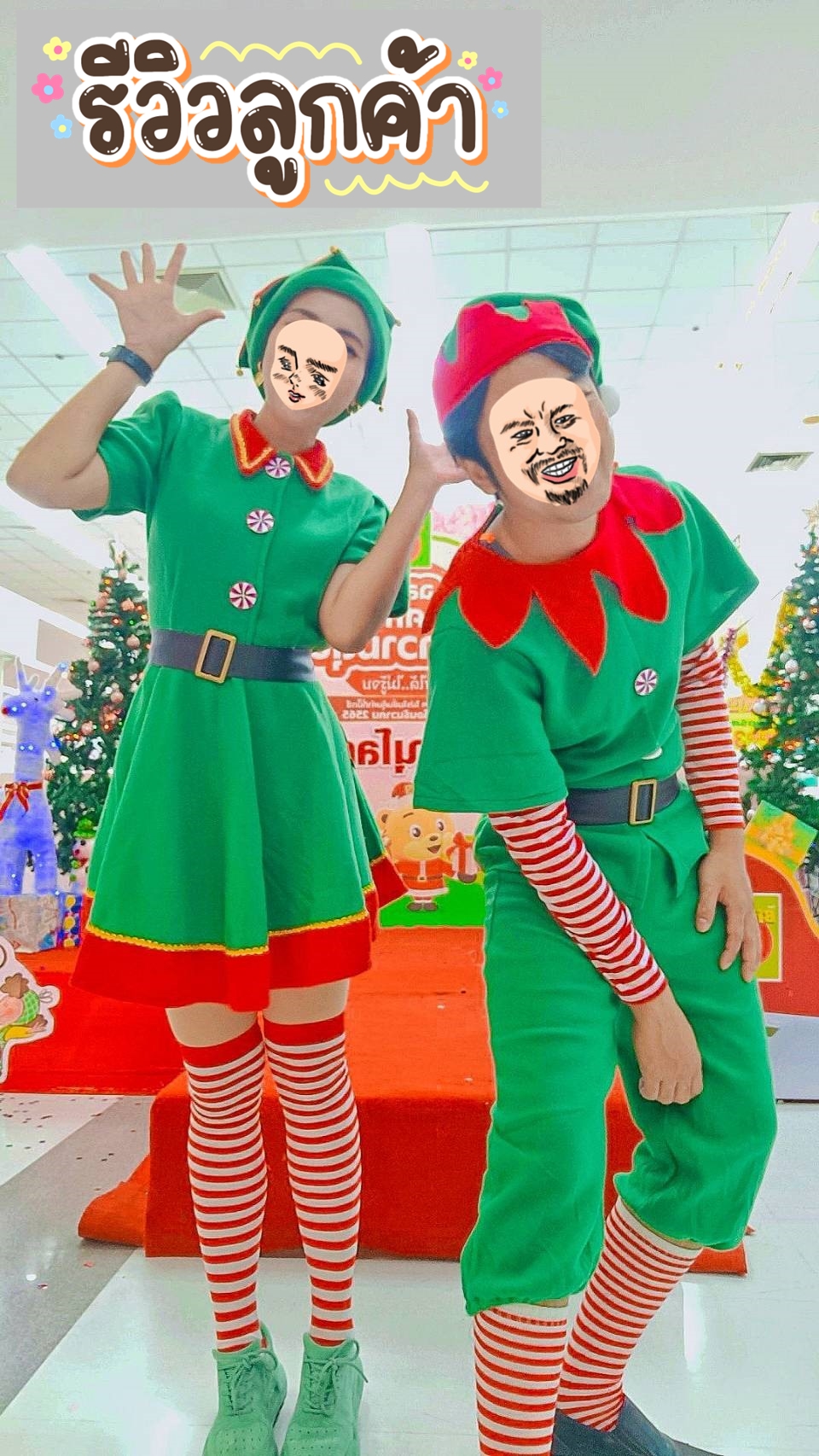 ชุดแฟนซีผู้ใหญ่ เอลฟ์สาวอวบ