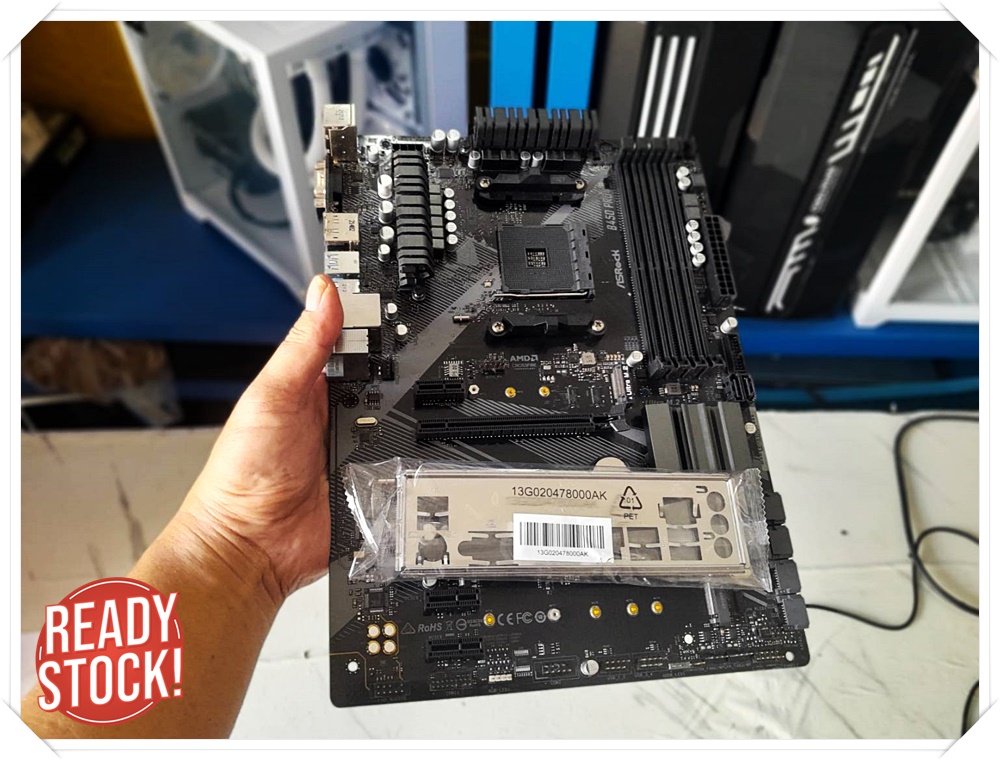 (* มือ2) MAINBOARD (เมนบอร์ด) B450/B450M