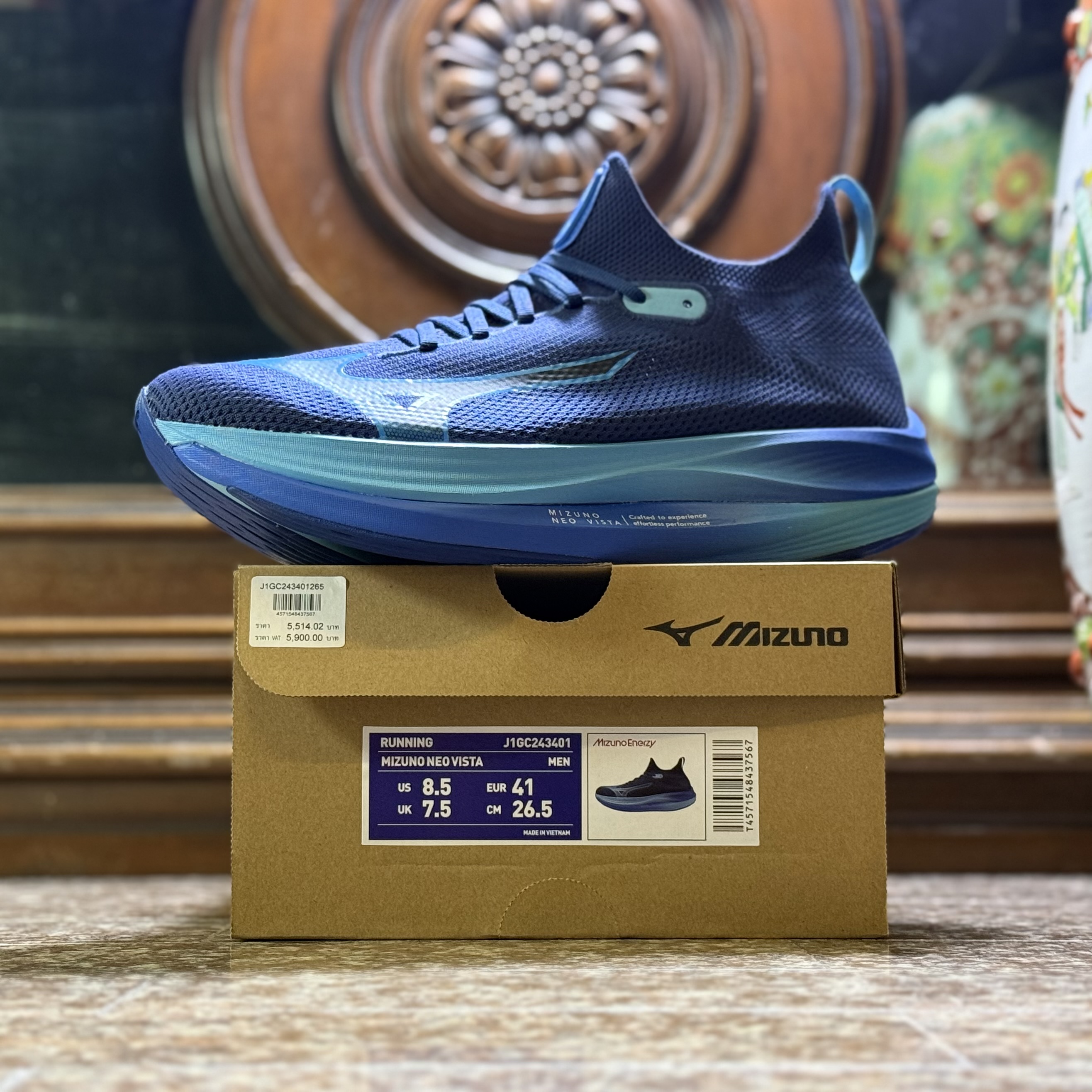 รองเท้าวิ่ง Mizuno Neo Vista ‘Estate Blue’ (M10US)