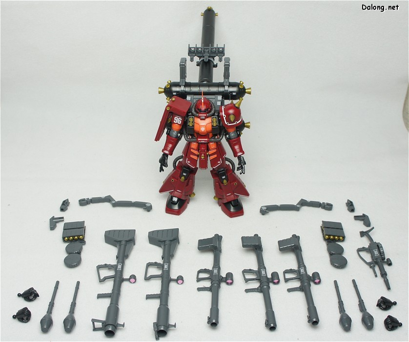 High Mobility Type Zaku II `Psycho Zaku` (Gundam Thunderbolt Ver.) (HG) VER F