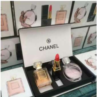 เซตน้ำหอมชาแนล ลิปสติกชาแนล CHANEL Perfume & Lipstick Set น้ำหอมสุดคลาสสิคที่ติดอันดับขายดีตลอดกาลของ Chanel เซตน้ำหอม 3in1
