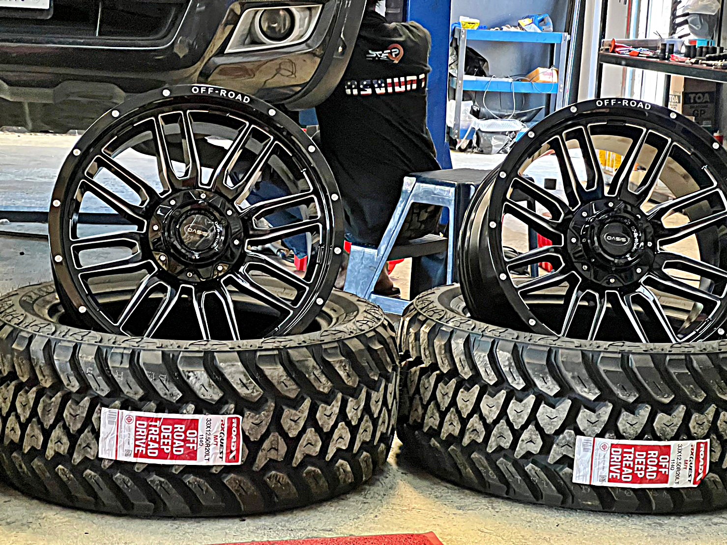 ส่งงาน ล้อยาง ทรงเมกา ชุดโปร 45900 บาท