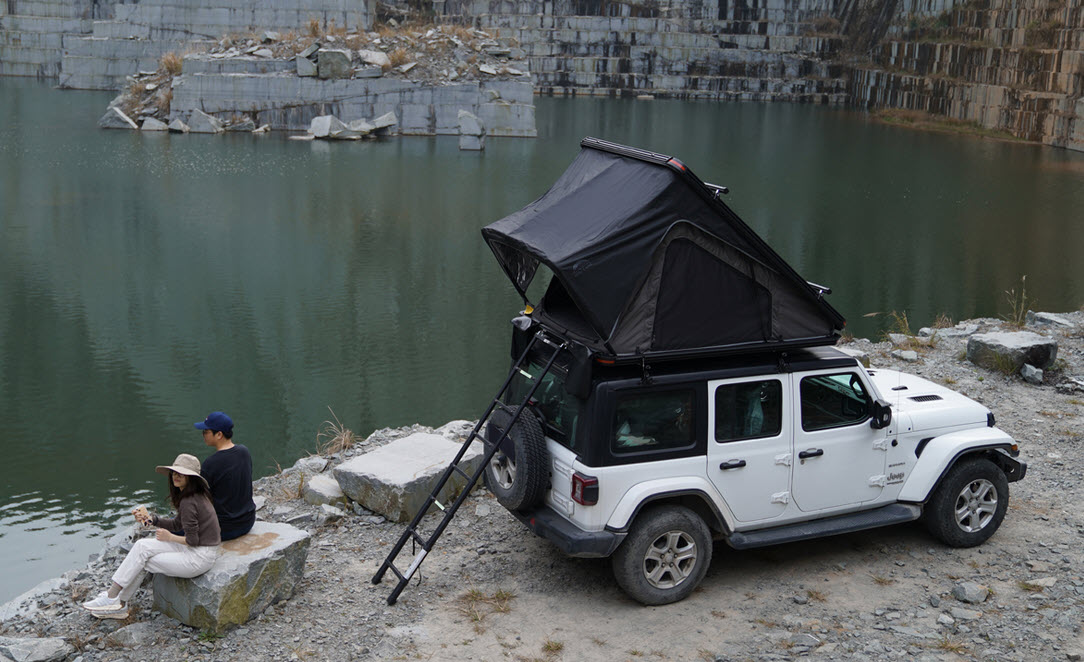 Bush Cruiser Size XL (1.4) - MaxX Equip เต็นท์หลังคารถ ประเภท หลังคาแข็ง