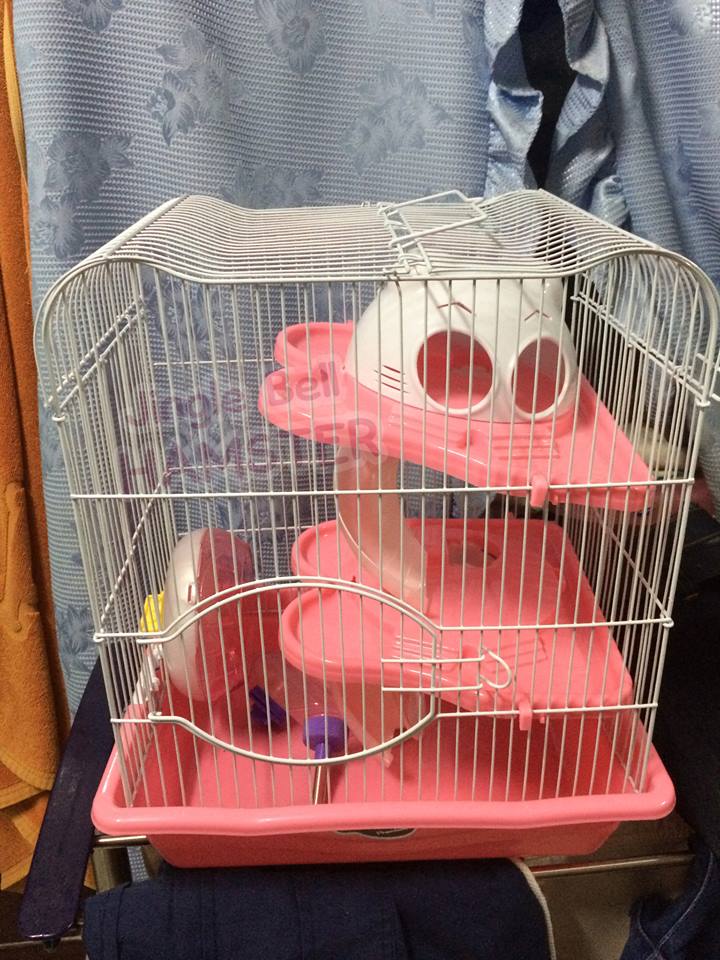 กรงหนูแฮมเตอร์ 3 ชั้น