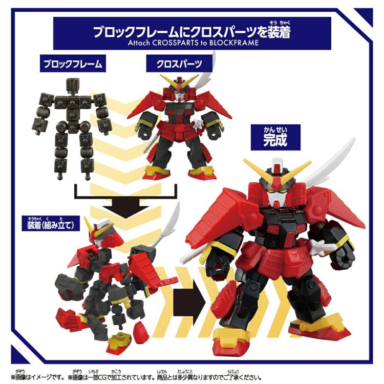 BLOCKCROSS MUSHA GUNDAM