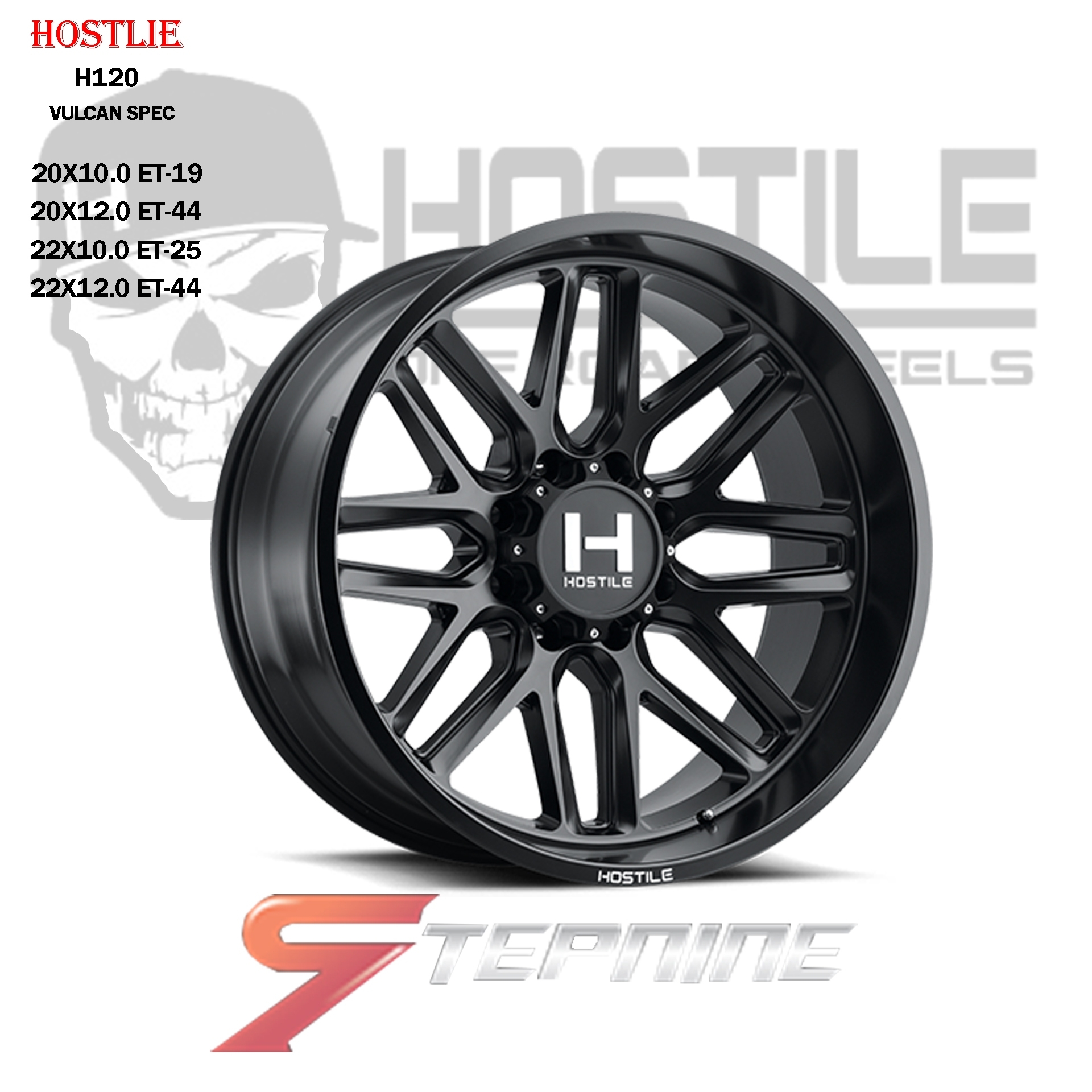 ล้อแท้ HOSTILE H120 ที่ STEP9