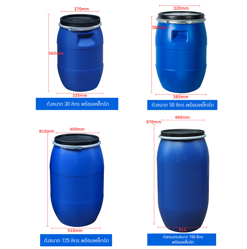 📌 ถังพลาสติกคุณภาพสูง สำหรับงานสารเคมีและการใช้งานทั่วไป!