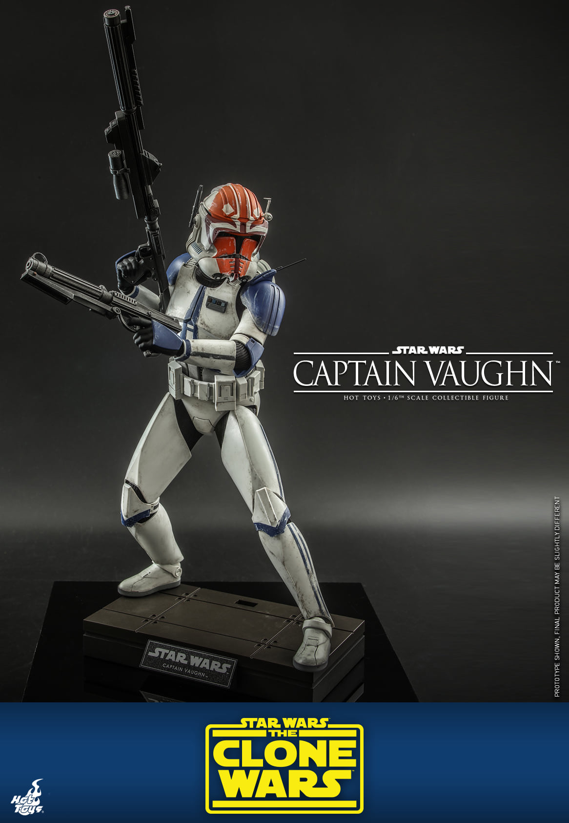 TMS 65 STAR WARS : THE CLONE WARS – CAPTAIN VAUGHN