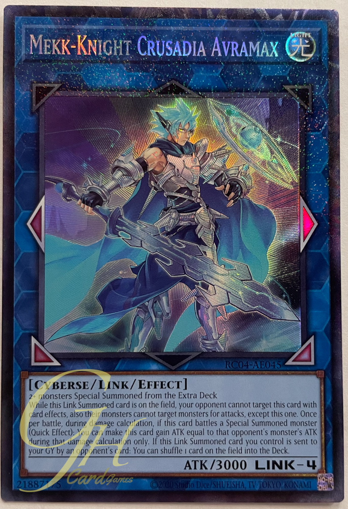 Yugioh [RC04-AE045] Mekk-Knight Crusadia Avramax (Collector's Rare)