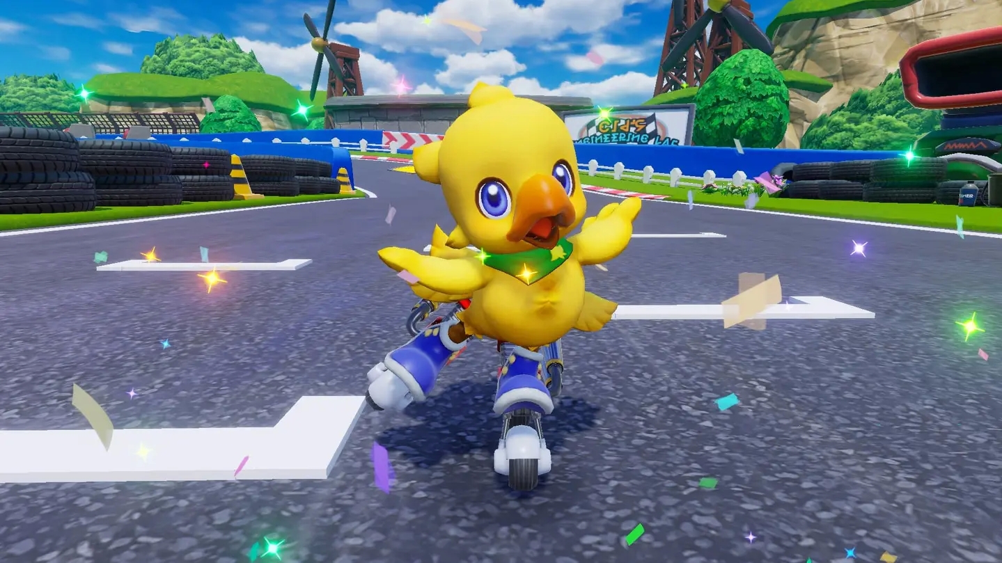 CHOCOBO GP (English) game zone asia ภาษาอังกฤษ แผ่นเกม แผ่นแท้