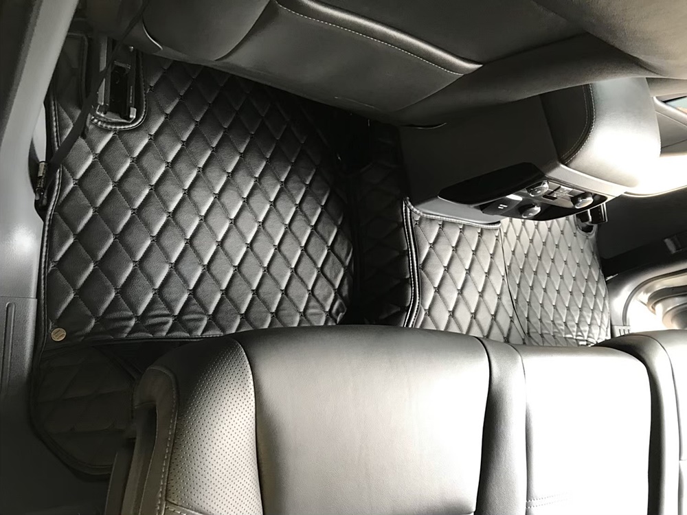 พรมปูพื้นรถยนต์ 6D FORD NEXT GEN EVEREST 2022 พรม6D QJ VIP หนาพิเศษ เต็มคัน