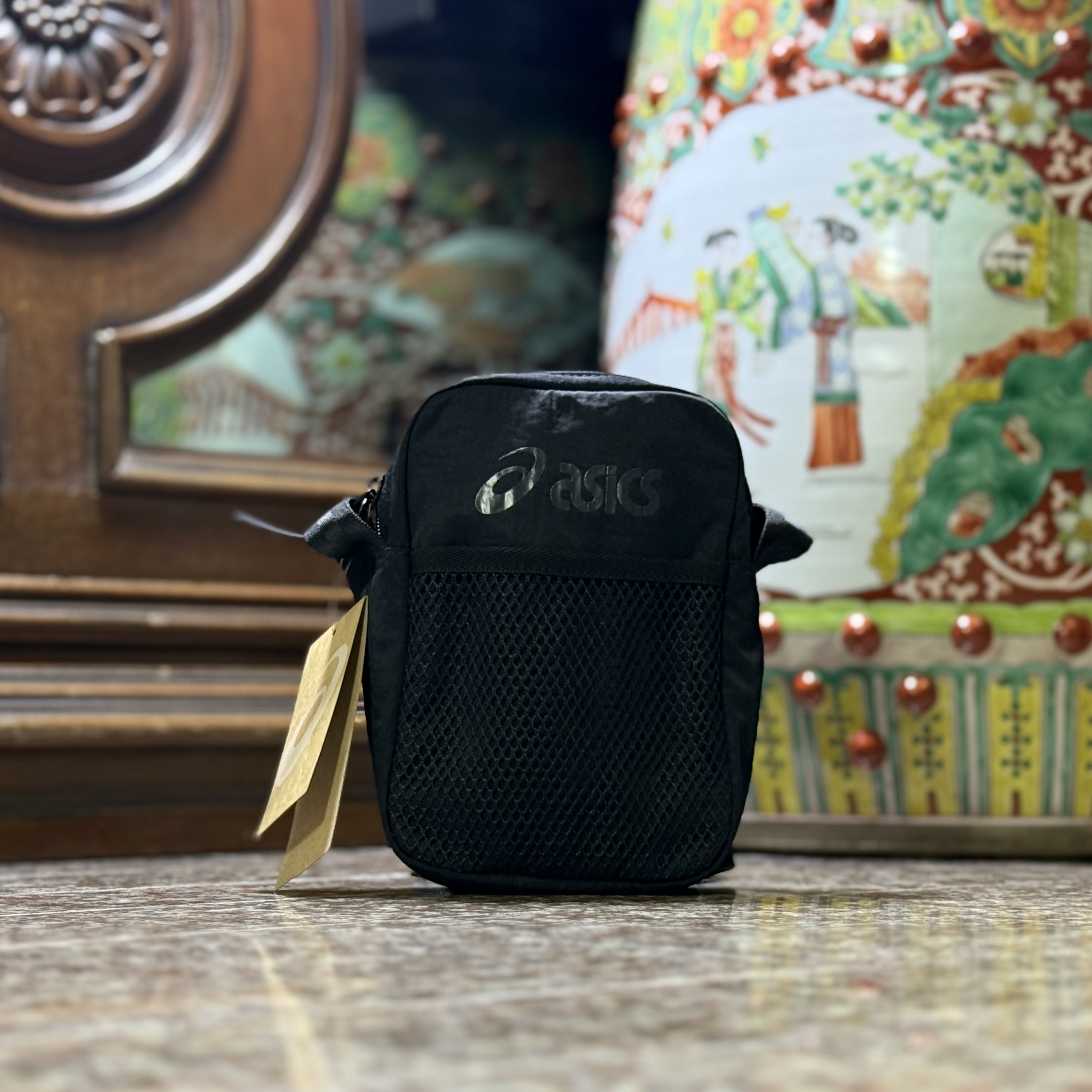 กระเป๋า ASICS TIGER Shoulder Bag ‘TripleBlack’