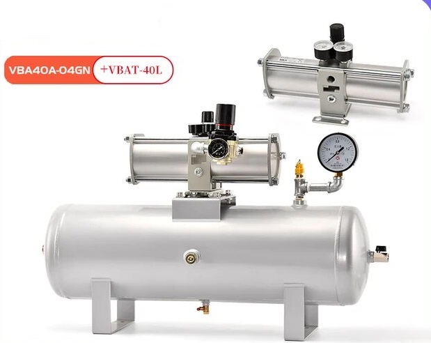 Air booster 9Bar+Tank 40L