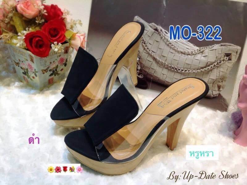 รองเท้าไม้ ส้นสูง