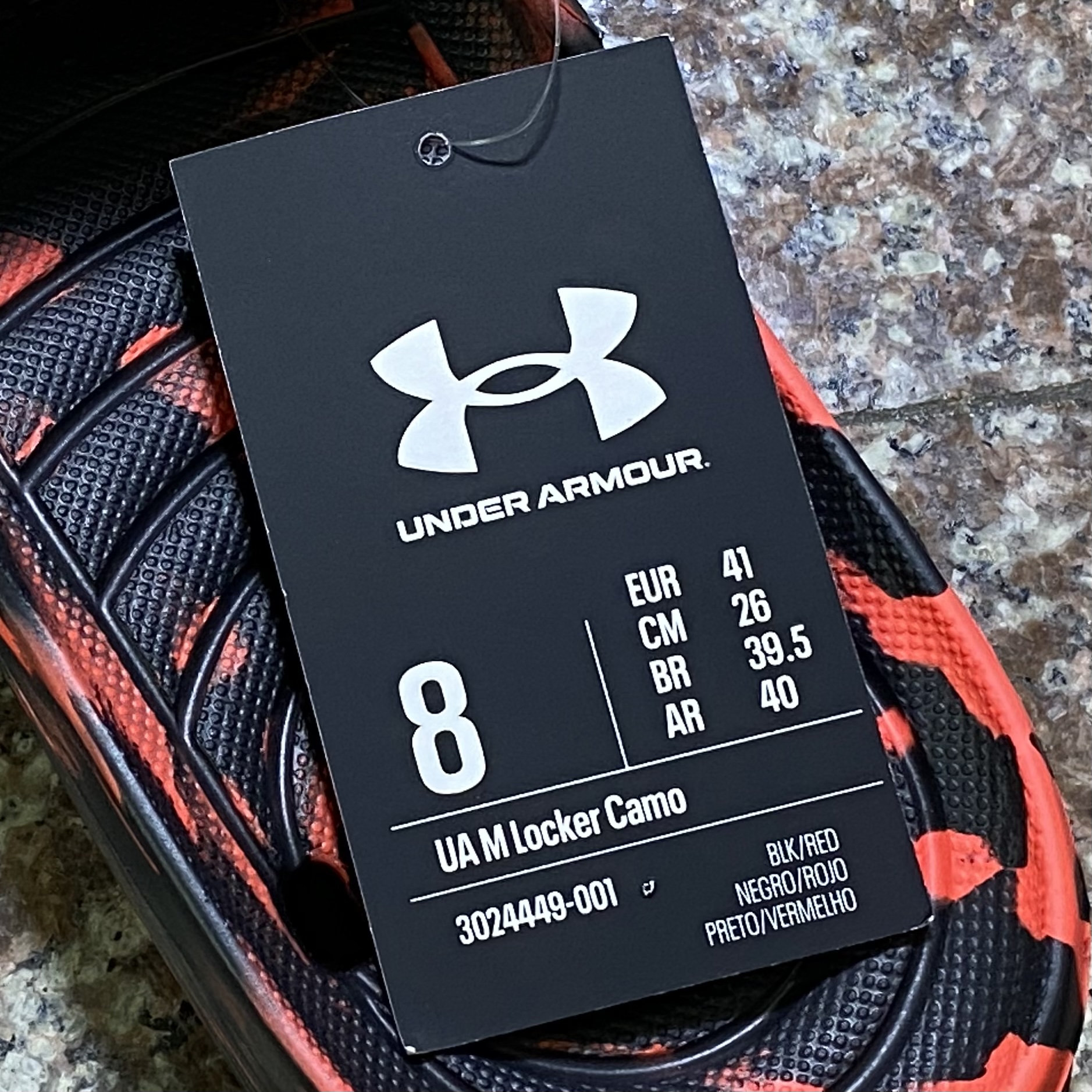 รองเท้า Under Armour Locker Slide ‘CAMO’ (M8/9/12US)