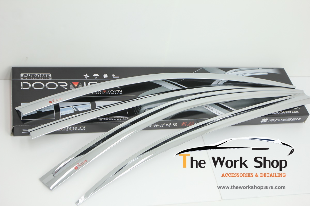 Chrome Door Visor for Accord All New - กันสาดโครเมี่ยม