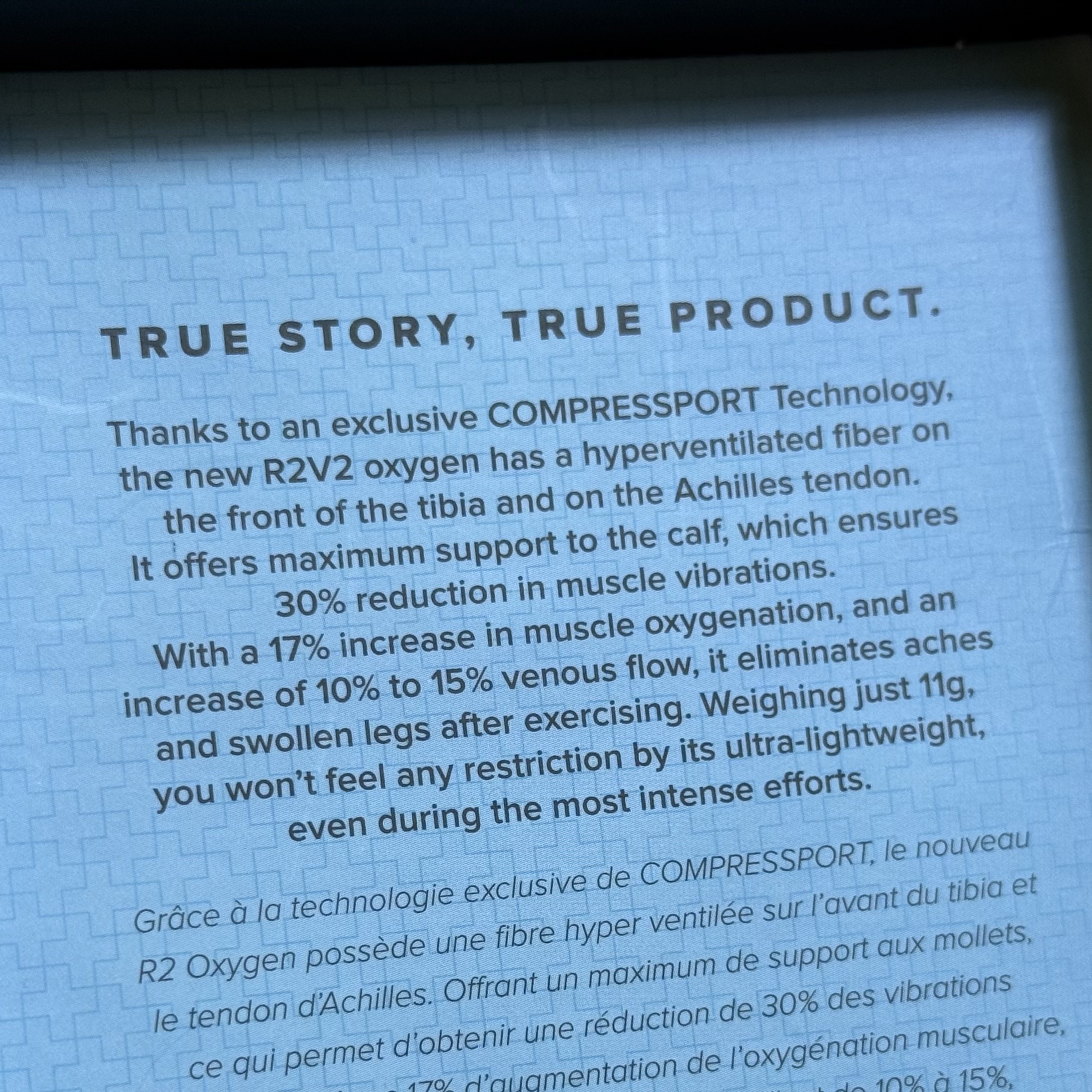 ซัพพอร์ตน่อง Compressport R2 Oxygen Calf Sleeve (T3,T4)