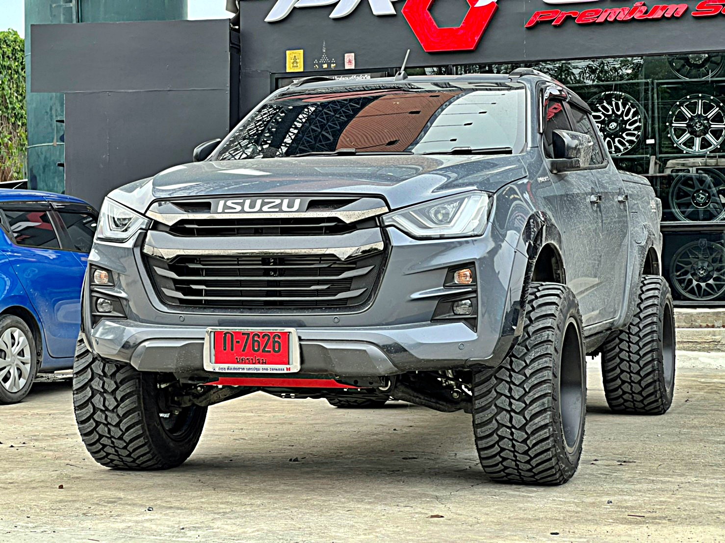 D_MAX_ทะเบียนนครปฐม ทำทรงเมกาที่ STEP9